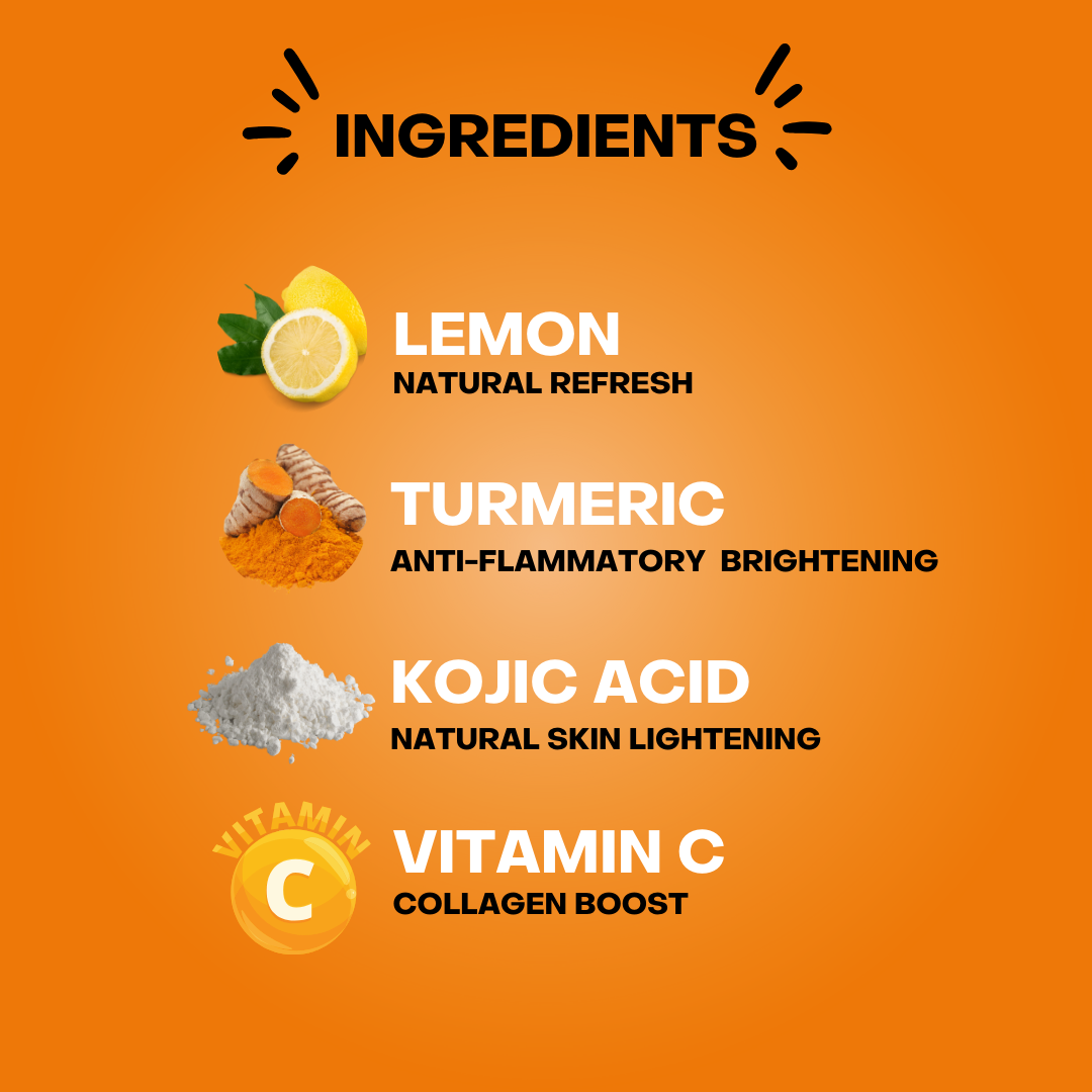 Lemon Turmeric & Kojic Acid Soap